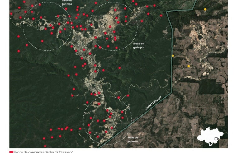 Fogo nas terras indígenas é o maior já registrado em mais de 20 anos