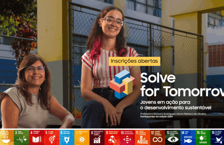 Samsung abre inscrições para a 12ª edição do Solve for Tomorrow Brasil