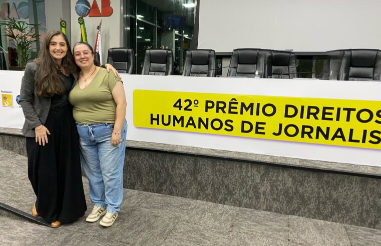 Noite de premiação jornalística: DOC “cELAS” ganha menção honrosa